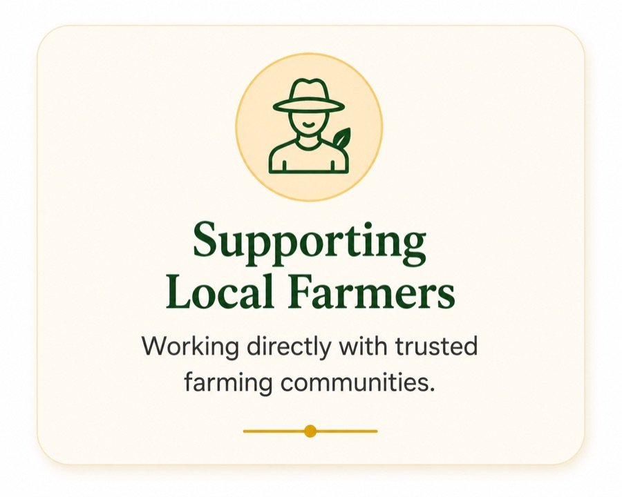 Supporting Local Farmers